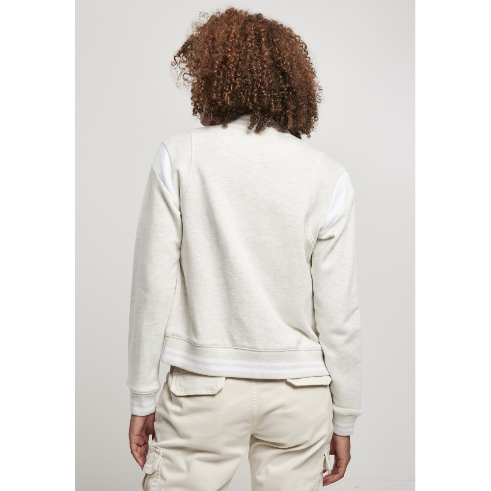 Urban Classics - Inset Sweat College jacket - Grey